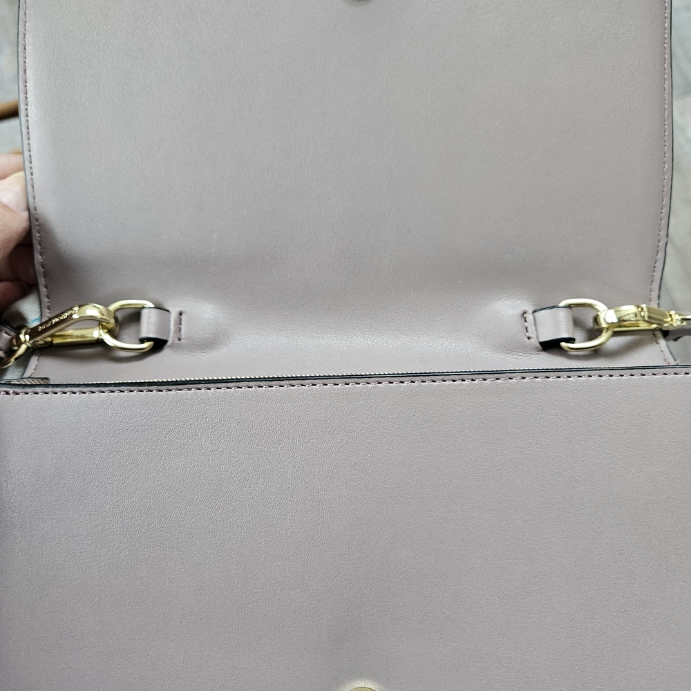 London Fog Blush Pink Crossbody Clutch Bag - Picture 11 of 16